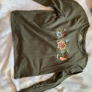 Holistic long sleeve top